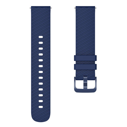 Cool Silikone Universal Rem passer til Smartwatch - Blå#serie_10