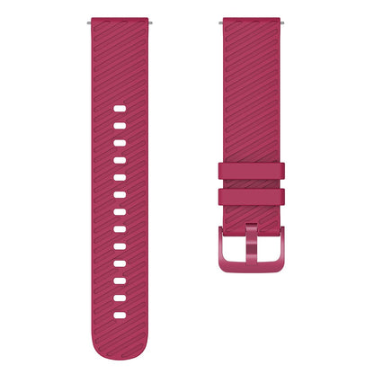 Cool Silikone Universal Rem passer til Smartwatch - Rød#serie_5