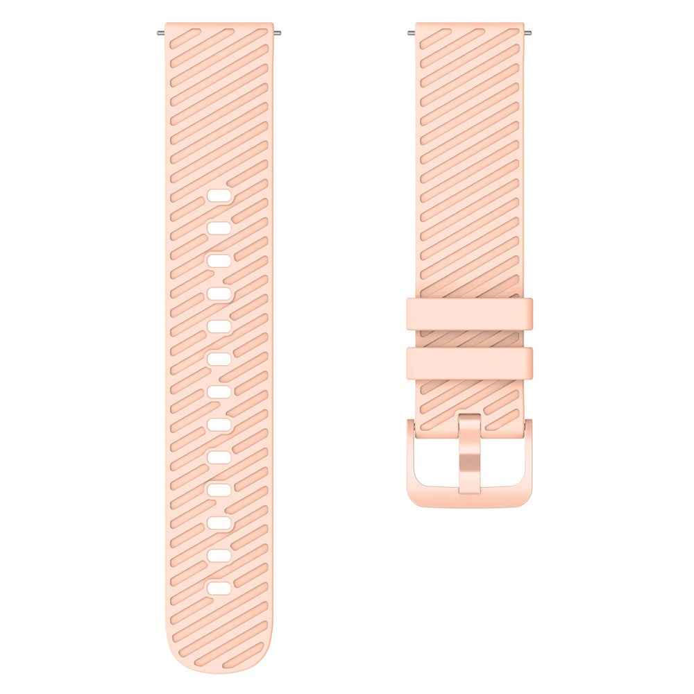 Cool Silikone Universal Rem passer til Smartwatch - Pink#serie_7