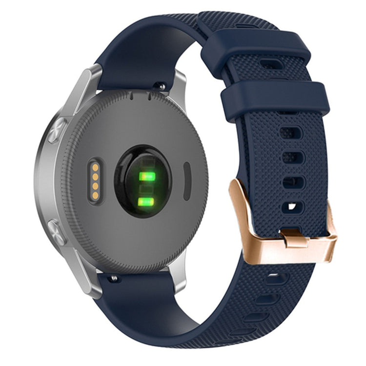 Pænt Silikone Universal Rem passer til Smartwatch - Blå#serie_10