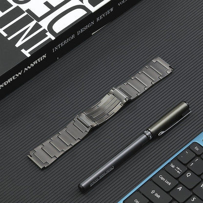 Meget Fint Metal Universal Rem passer til Smartwatch - Sølv#serie_2