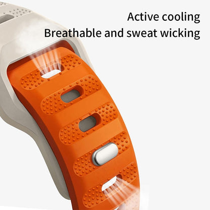 Cool Silikone Universal Rem passer til Smartwatch - Hvid#serie_2