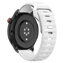 22mm Universal dot texture style strap - White#serie_2