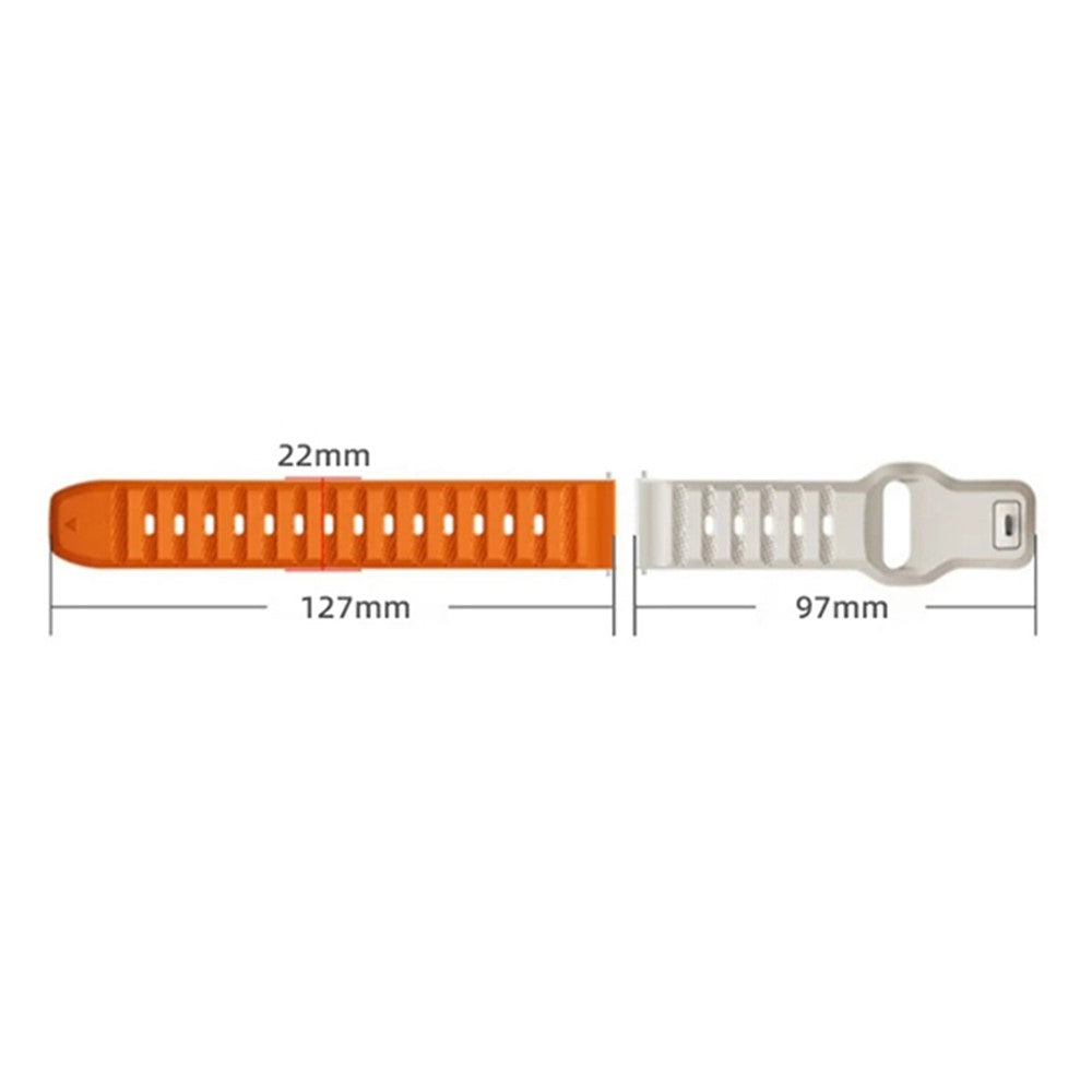 22mm Universal dot texture style strap - Grey Green#serie_7