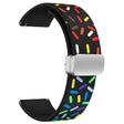 Mega Dulce Universal Metal Y Silicona / Poliuretano Termoplástico Universal Correa Reloj