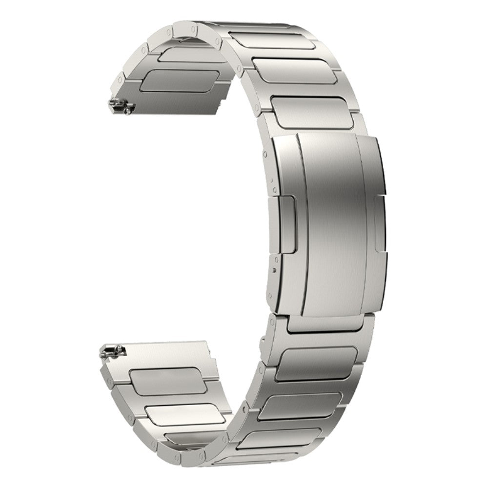 Helt Vildt Pænt Metal Universal Rem passer til Smartwatch - Sølv#serie_1