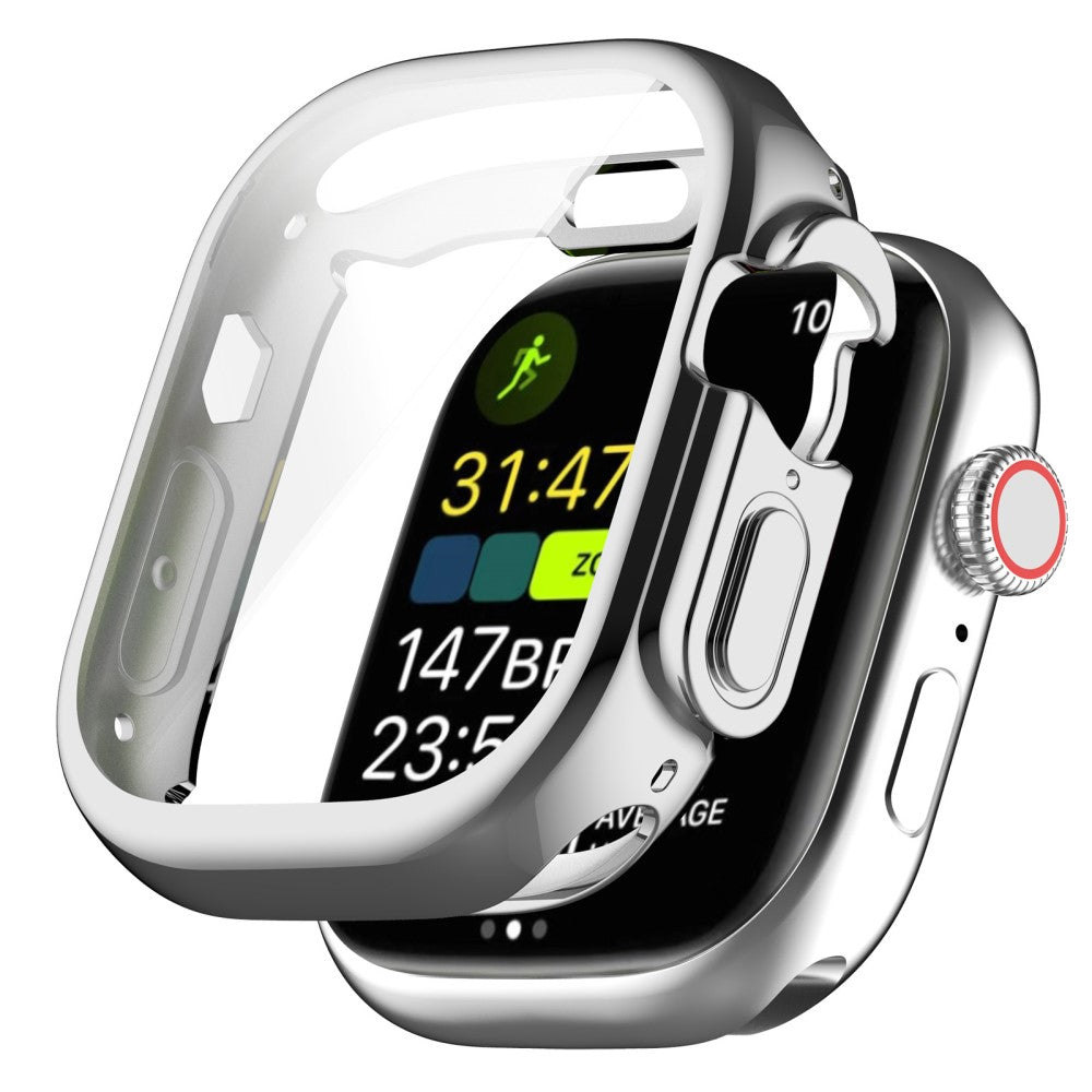 Vildt Godt Apple Watch Ultra Silikone Cover - Sølv#serie_10