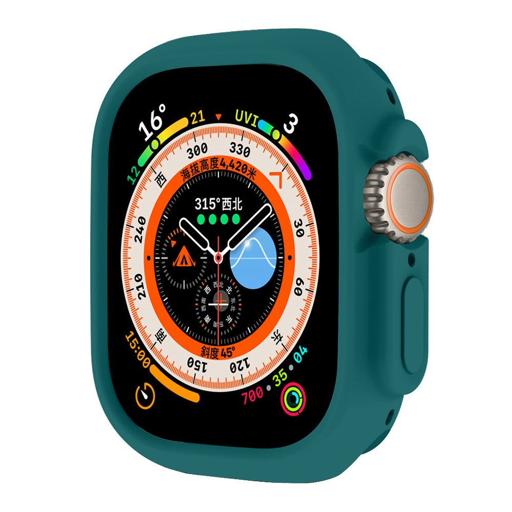 Fint Apple Watch Ultra Silikone Cover - Grøn#serie_5