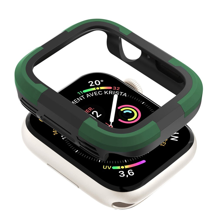 Beskyttende Silikone Bumper passer til Apple Watch Ultra - Grøn#serie_4