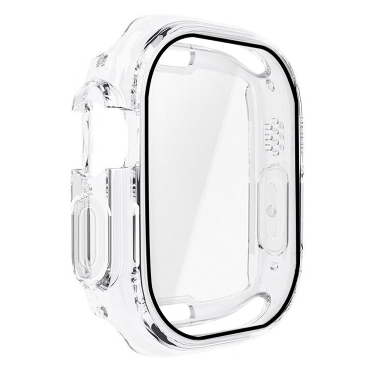 Vildt Fint Universal Cover med Skærmbeskytter i Plastik og Glas passer til Apple Watch Series 8 (45mm) / Apple Watch Series 7 45mm - Sølv#serie_5