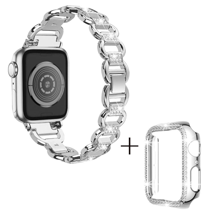 Metal Cover passer til Apple Watch Ultra - Sølv#serie_4