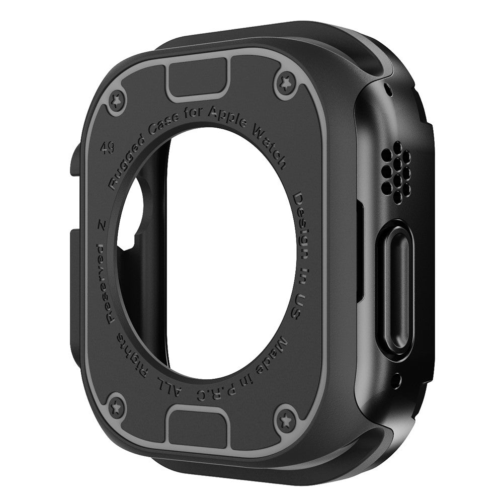 Vildt Flot Silikone Cover passer til Apple Watch Ultra - Sort#serie_2