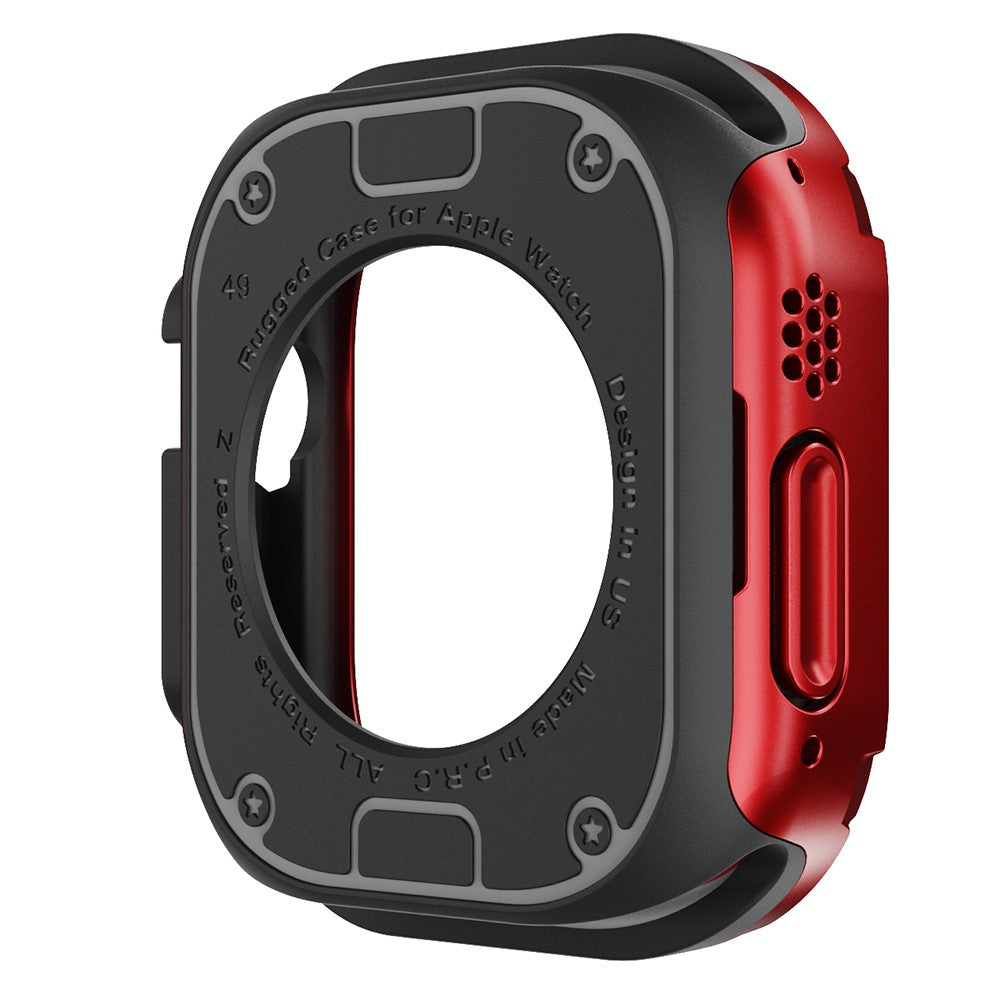 Vildt Flot Silikone Cover passer til Apple Watch Ultra - Rød#serie_3