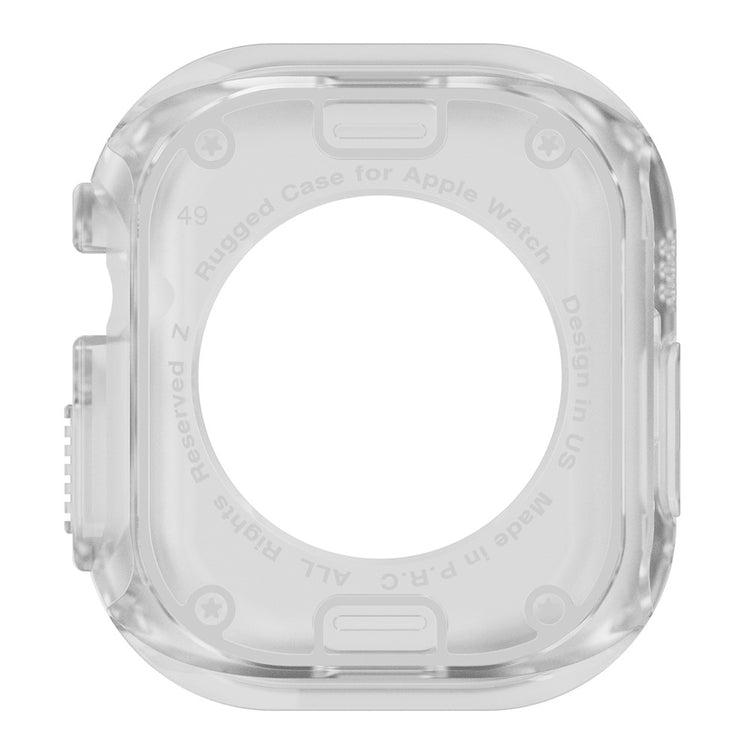 Vildt Flot Silikone Cover passer til Apple Watch Ultra - Gennemsigtig#serie_4