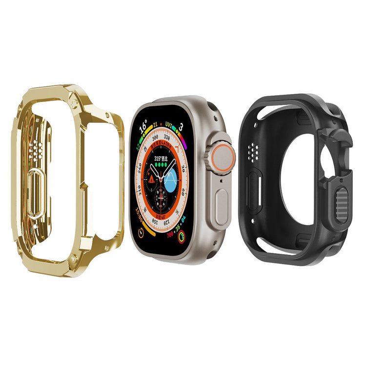 Vildt Flot Silikone Cover passer til Apple Watch Ultra - Guld#serie_5
