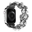 Apple Watch Series 8 (41 mm) correa estilo abalorio de moda con diamantes de imitación 