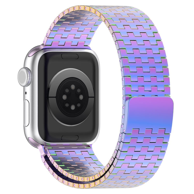 Rigtigt Elegant Metal Universal Rem passer til Apple Smartwatch - Flerfarvet#serie_5