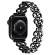 Mega Fuerte Apple Smartwatch Metal Y Estrás Universal Correa Reloj