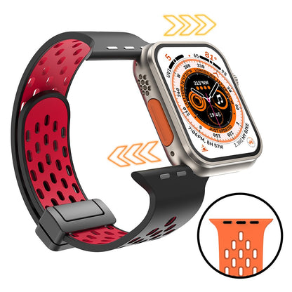 Fortrinligt Silikone Universal Rem passer til Apple Smartwatch - Blå#serie_3