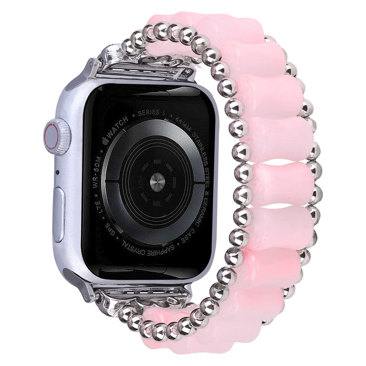 Helt Vildt Slidstærk Plastik Universal Rem passer til Apple Smartwatch - Pink#serie_2
