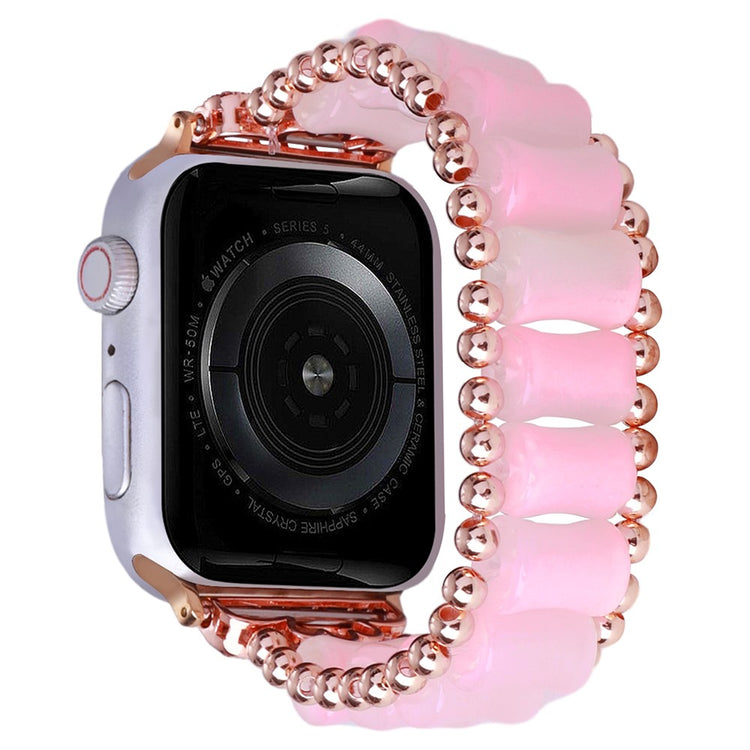 Helt Vildt Slidstærk Plastik Universal Rem passer til Apple Smartwatch - Pink#serie_5