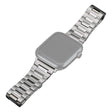 Apple Watch Series 8 (45 mm) / Watch Ultra Correa de acero con 3 perlas de titanio 