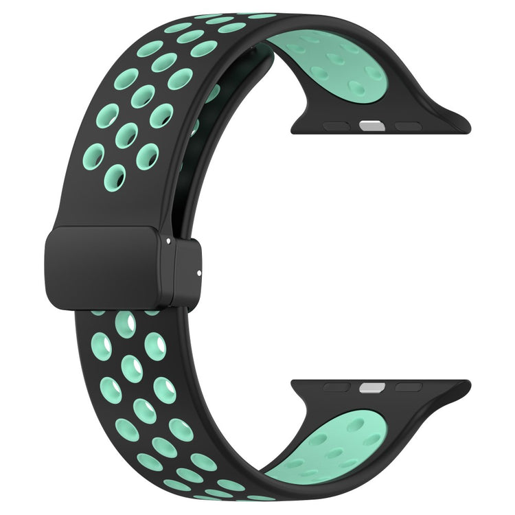 Alle Tiders Silikone Universal Rem passer til Apple Smartwatch - Grøn#serie_7