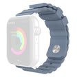 AHASTYLE WA02 Apple Watch Series 8 (45mm) / Watch Ultra silicone strap - Grey Blue
