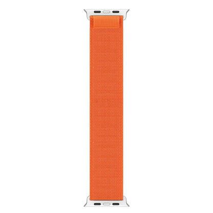 Rigtigt Pænt Metal Og Nylon Universal Rem passer til Apple Smartwatch - Orange#serie_3