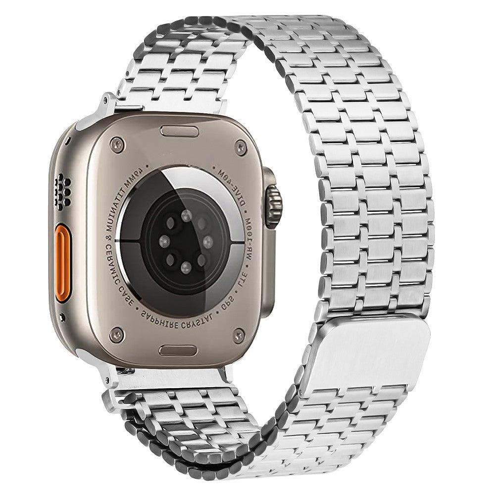 Yndigt Metal Universal Rem passer til Apple Smartwatch - Sølv#serie_294