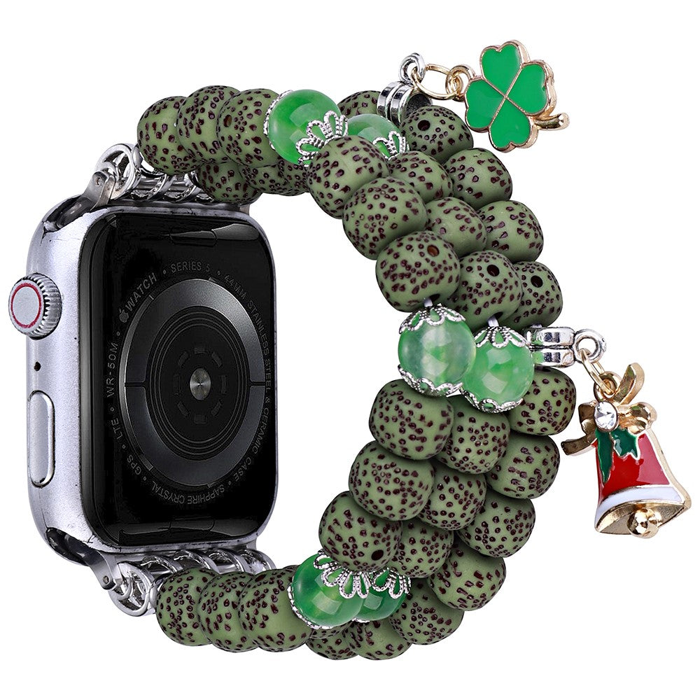 Vildt Flot Metal Og Plastik Universal Rem passer til Apple Smartwatch - Grøn#serie_1