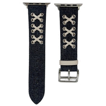 Apple Watch Series 9 45mm / Ultra 2 X-décor nylon strap - Black#serie_1