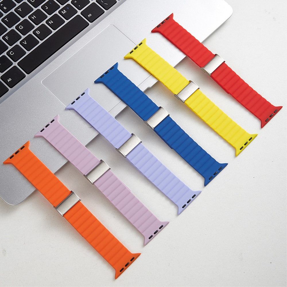 Apple Watch Series 9 45mm / Ultra 2 silicone strap - Midnight Blue#serie_6