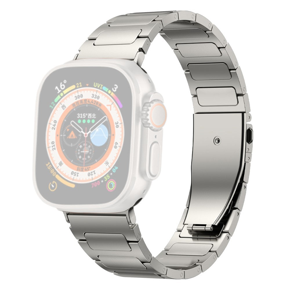 Meget Nydelig Metal Universal Rem passer til Apple Smartwatch - Sølv#serie_1