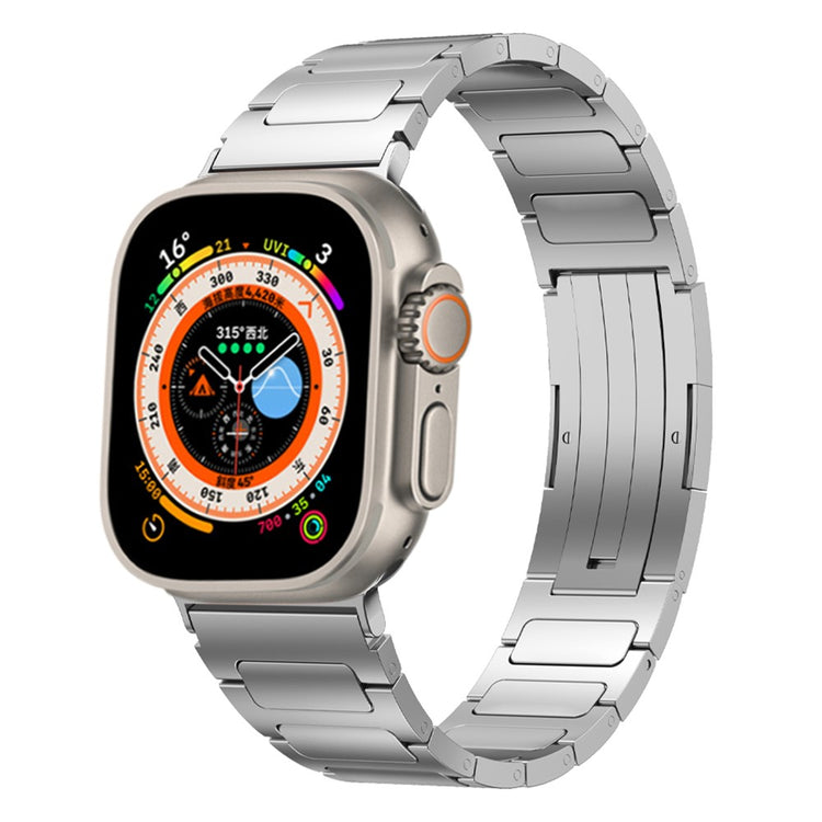 Godt Metal Universal Rem passer til Apple Smartwatch - Sølv#serie_2