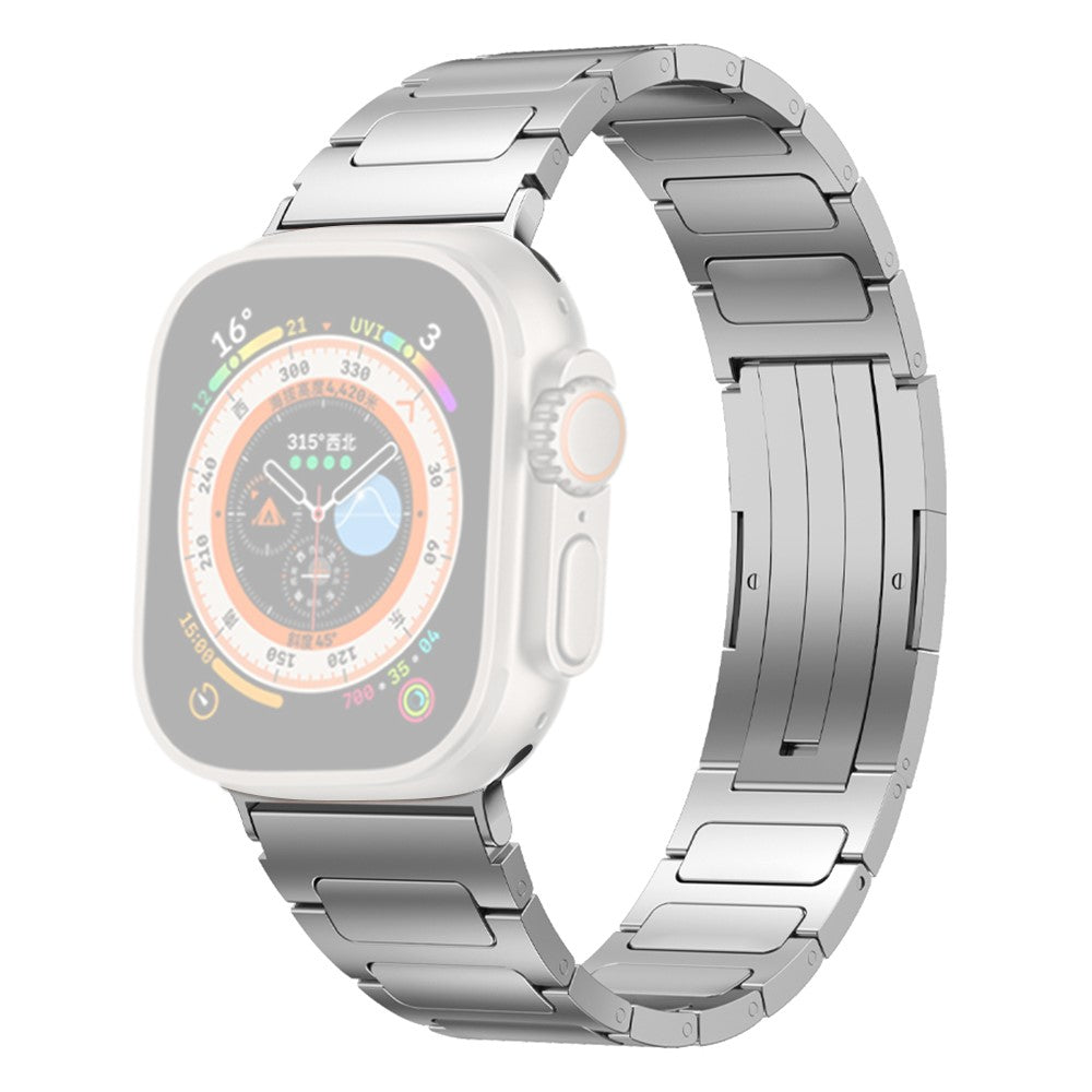 Godt Metal Universal Rem passer til Apple Smartwatch - Sølv#serie_2