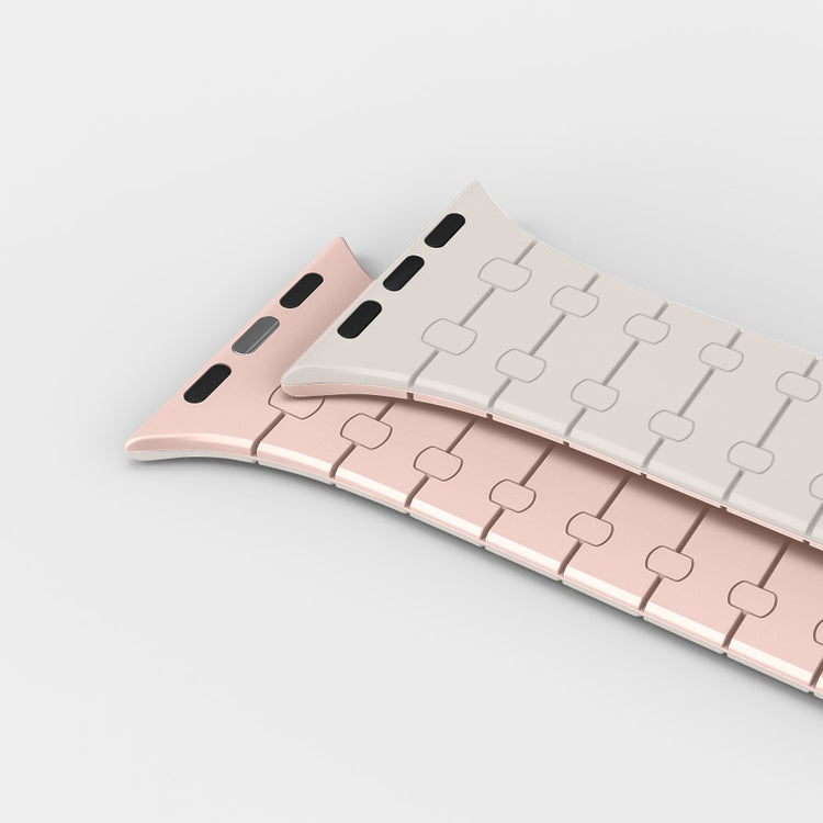 Eminent Silikone Universal Rem passer til Apple Smartwatch - Pink#serie_5