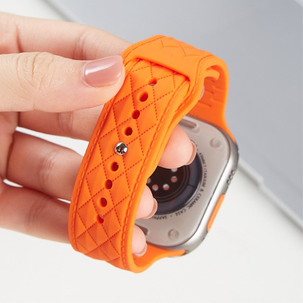 Fantastisk Silikone Universal Rem passer til Apple Smartwatch - Pink#serie_5