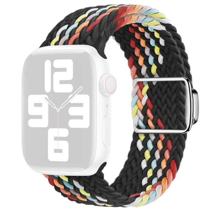Mega Skøn Metal Og Nylon Universal Rem passer til Apple Smartwatch - Flerfarvet#serie_18