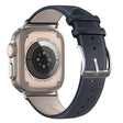 Muy Hermosa Apple Smartwatch Metal Y Cuero Sintético Universal Correa Reloj