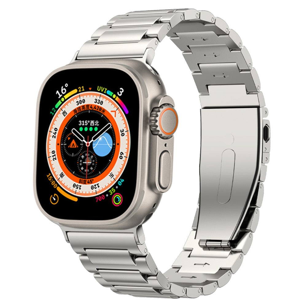 Nydelig Metal Universal Rem passer til Apple Smartwatch - Sølv#serie_2