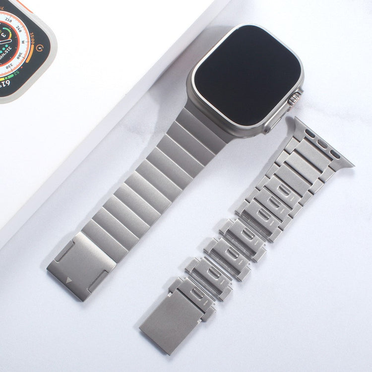Fortrinligt Metal Universal Rem passer til Apple Smartwatch - Hvid#serie_5