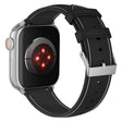 Increíblemente Agradable Apple Smartwatch Metal Y Cuero Sintético Universal Correa Reloj