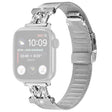 Increíblemente Elegante Apple Smartwatch Metal Y Estrás Universal Correa Reloj