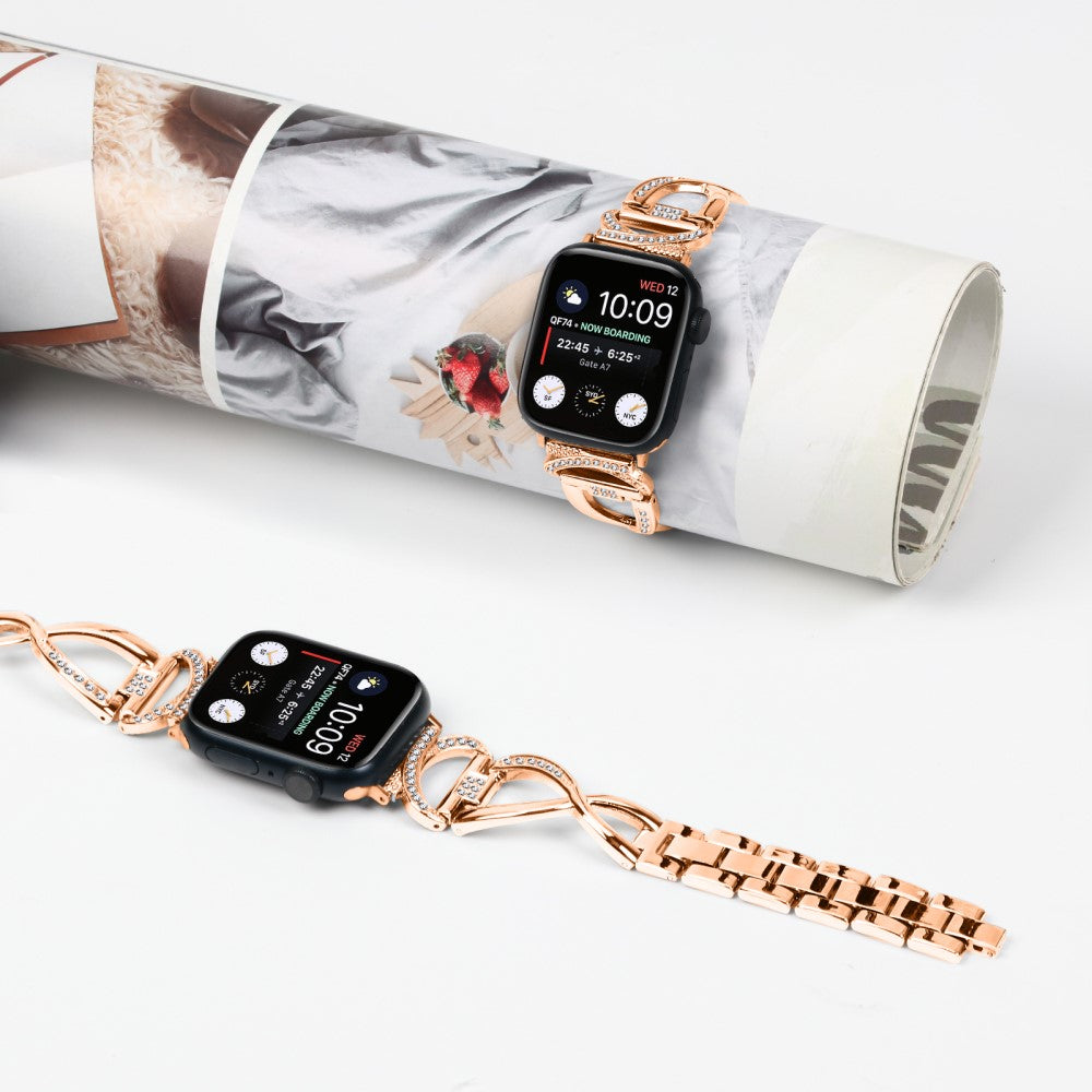 Metal Cover passer til Apple Watch Series 1-3 42mm - Pink#serie_2