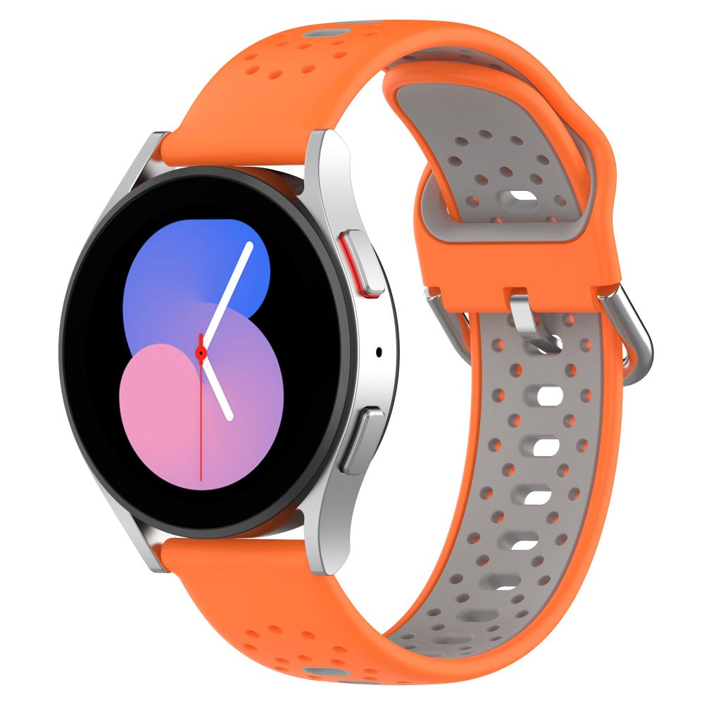 Fremragende Silikone Rem passer til Apple Watch Ultra - Orange#serie_12