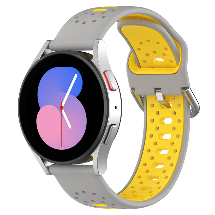 Fremragende Silikone Rem passer til Apple Watch Ultra - Sølv#serie_3