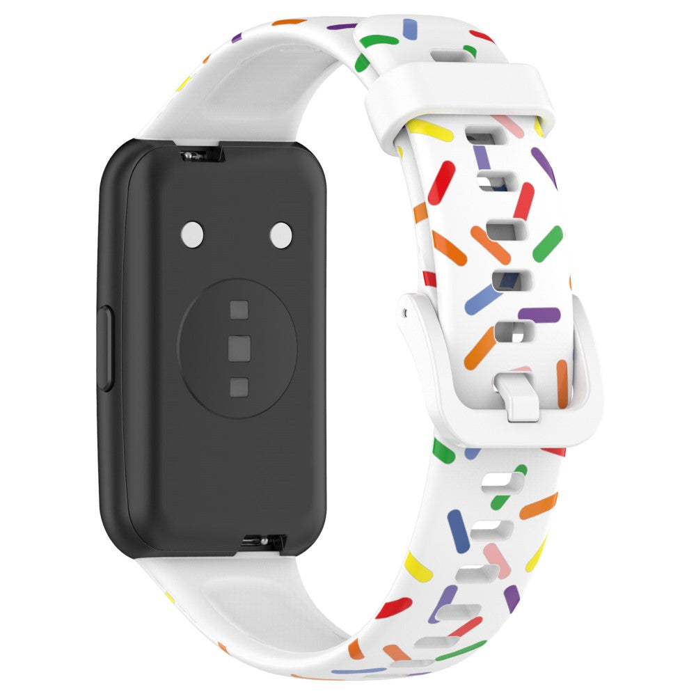 Komfortabel Rem passer til Xiaomi Mi Band 7 - Hvid#serie_2