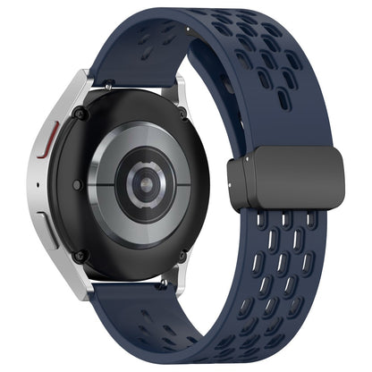 22mm simple silicone strap for Samsung and Huawei watch - Midnight Blue#serie_16
