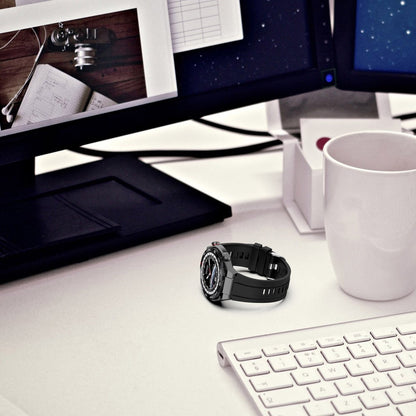 Meget Nydelig Silikone Universal Rem passer til Smartwatch - Rød#serie_2